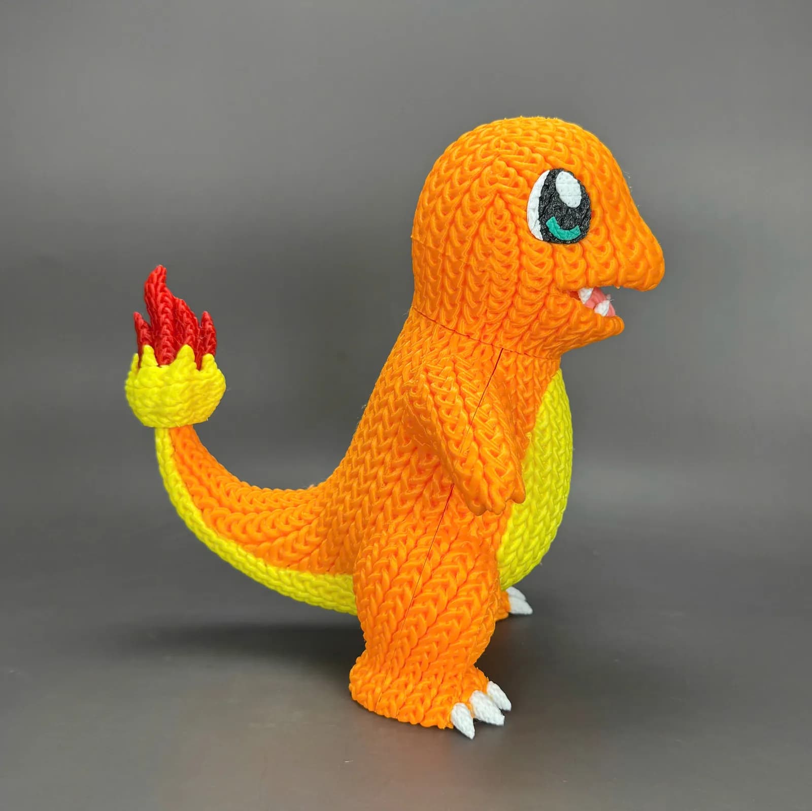 Muñeco Crochet 3D Charmander - Miniatura 3