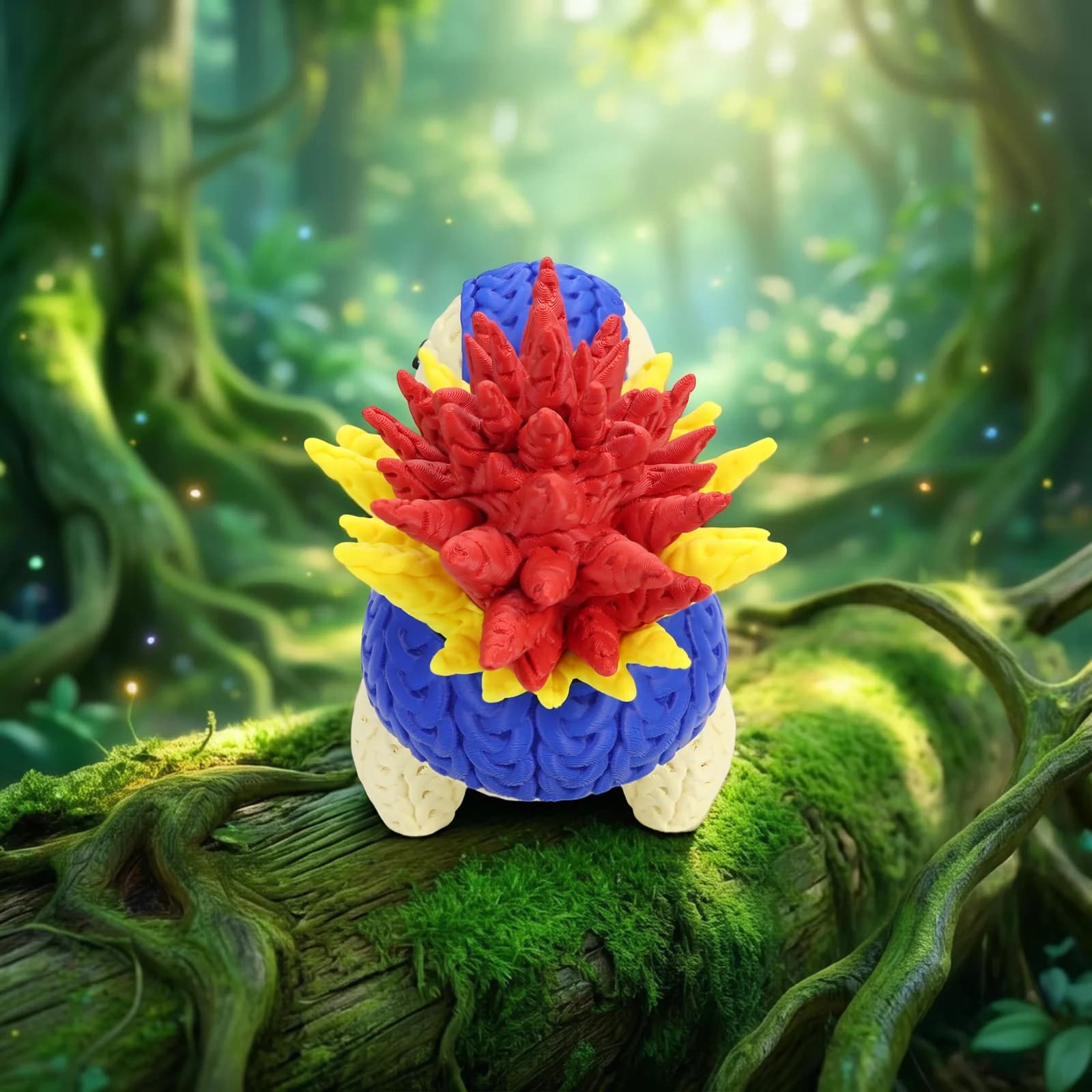 Muñeco Crochet 3D Cyndaquil - Miniatura 4