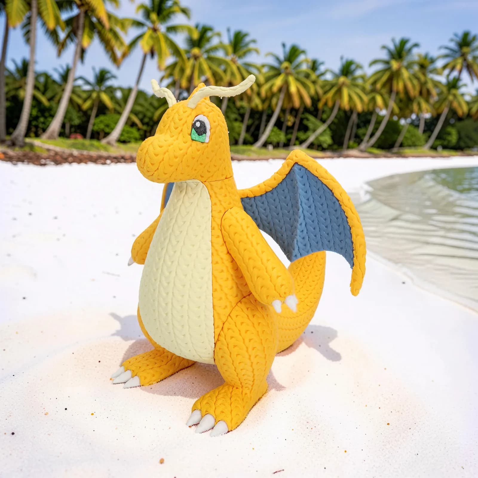 Muñeco Crochet 3D Dragonite