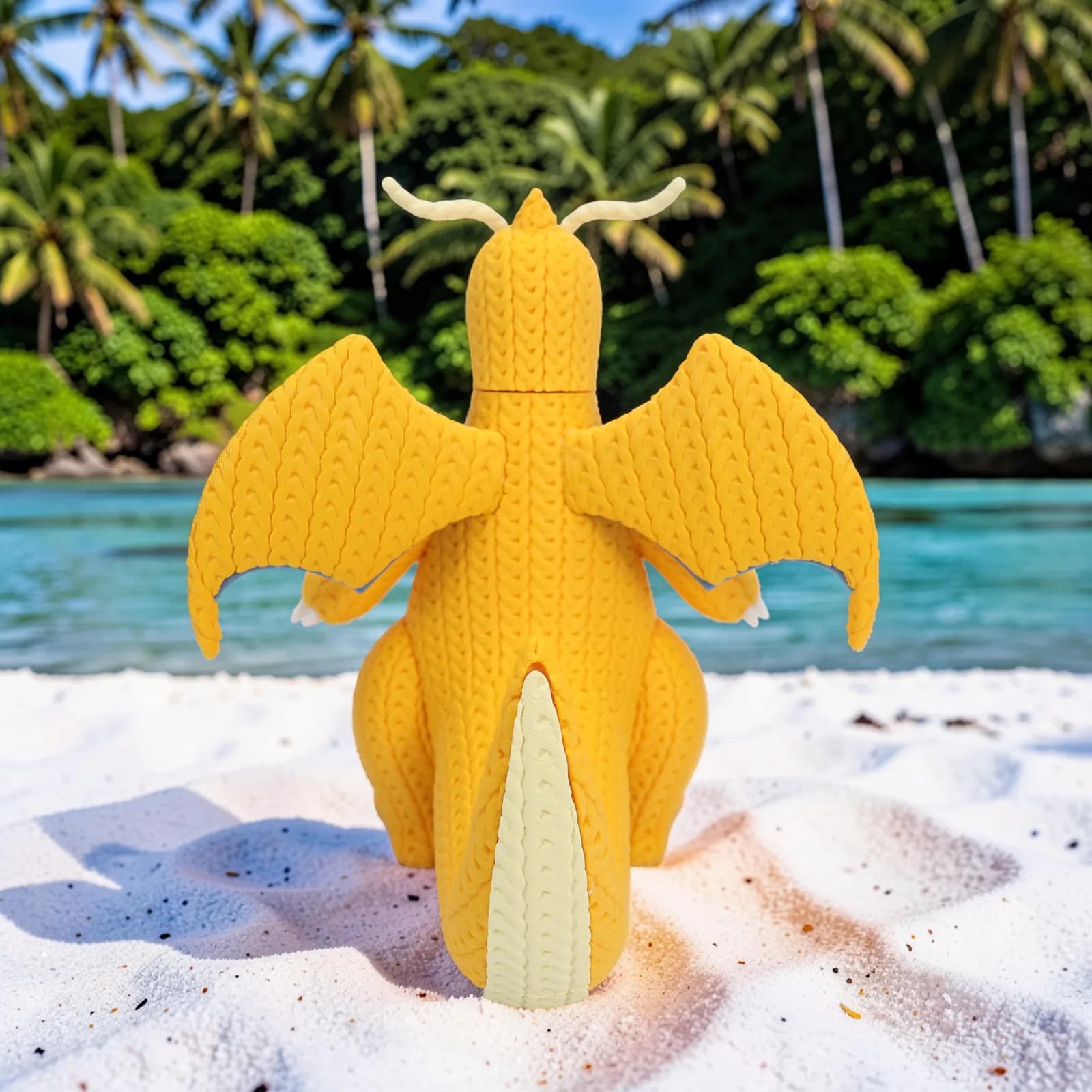Muñeco Crochet 3D Dragonite - Miniatura 4