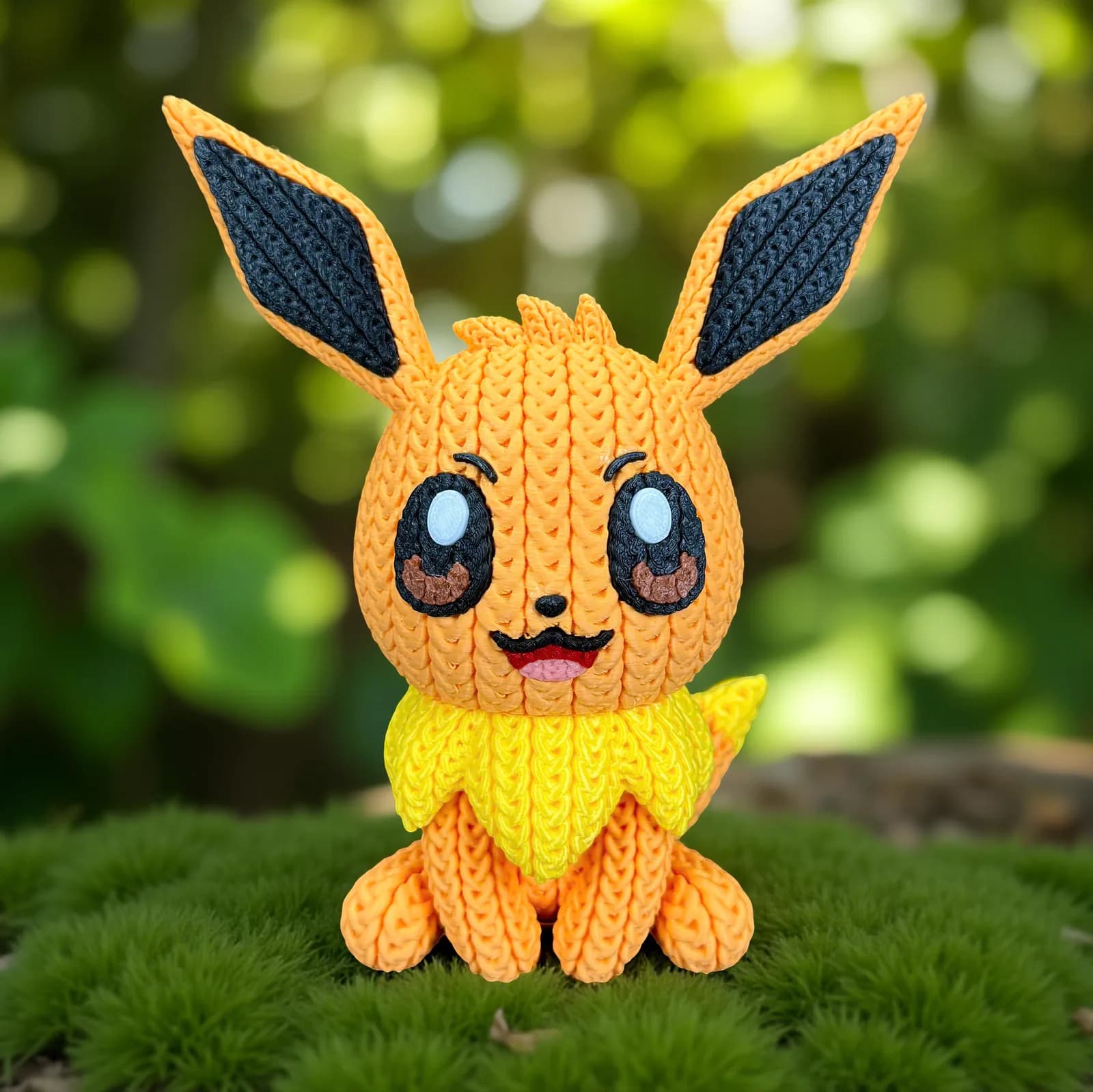 Muñeco Crochet 3D Eevee