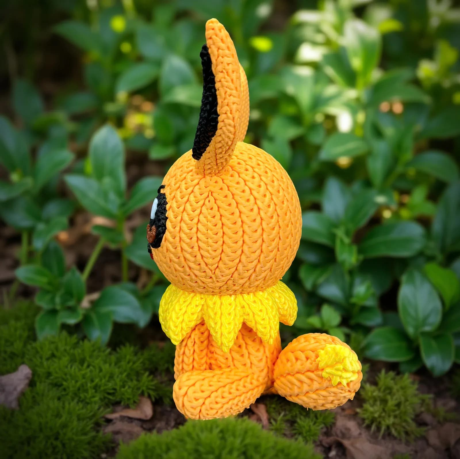 Muñeco Crochet 3D Eevee - Miniatura 3