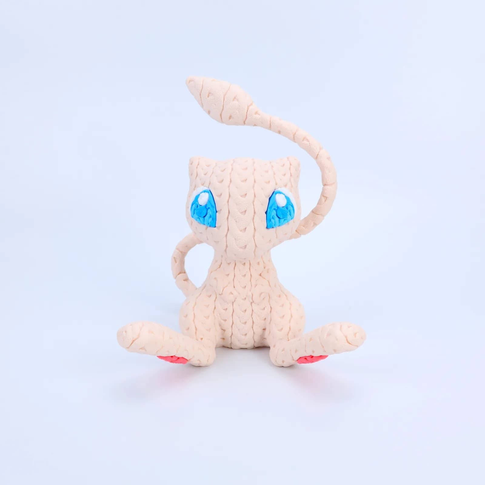 Muñeco Crochet 3D Mew - Miniatura 3
