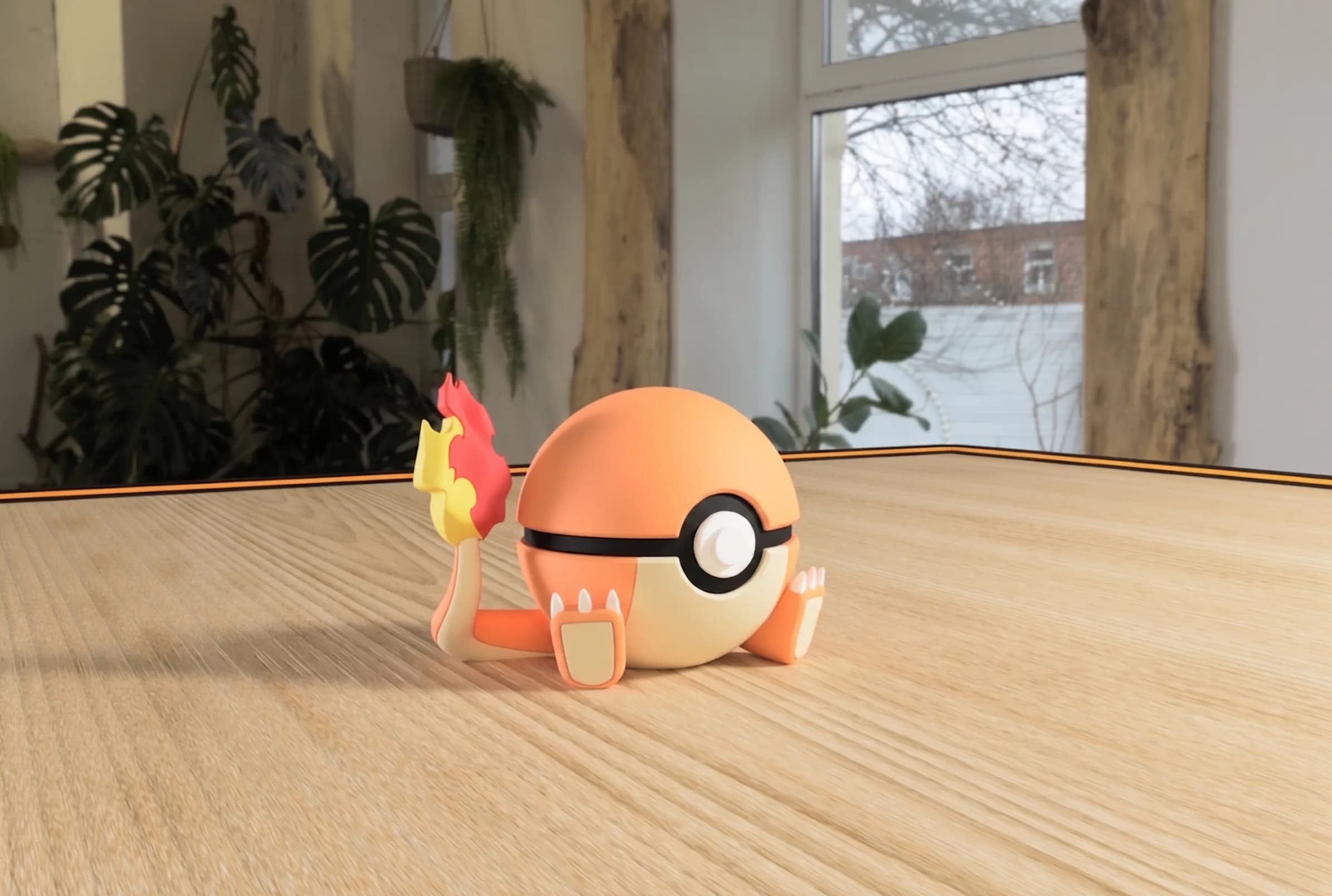 Kapsu-Bola Charmander #004