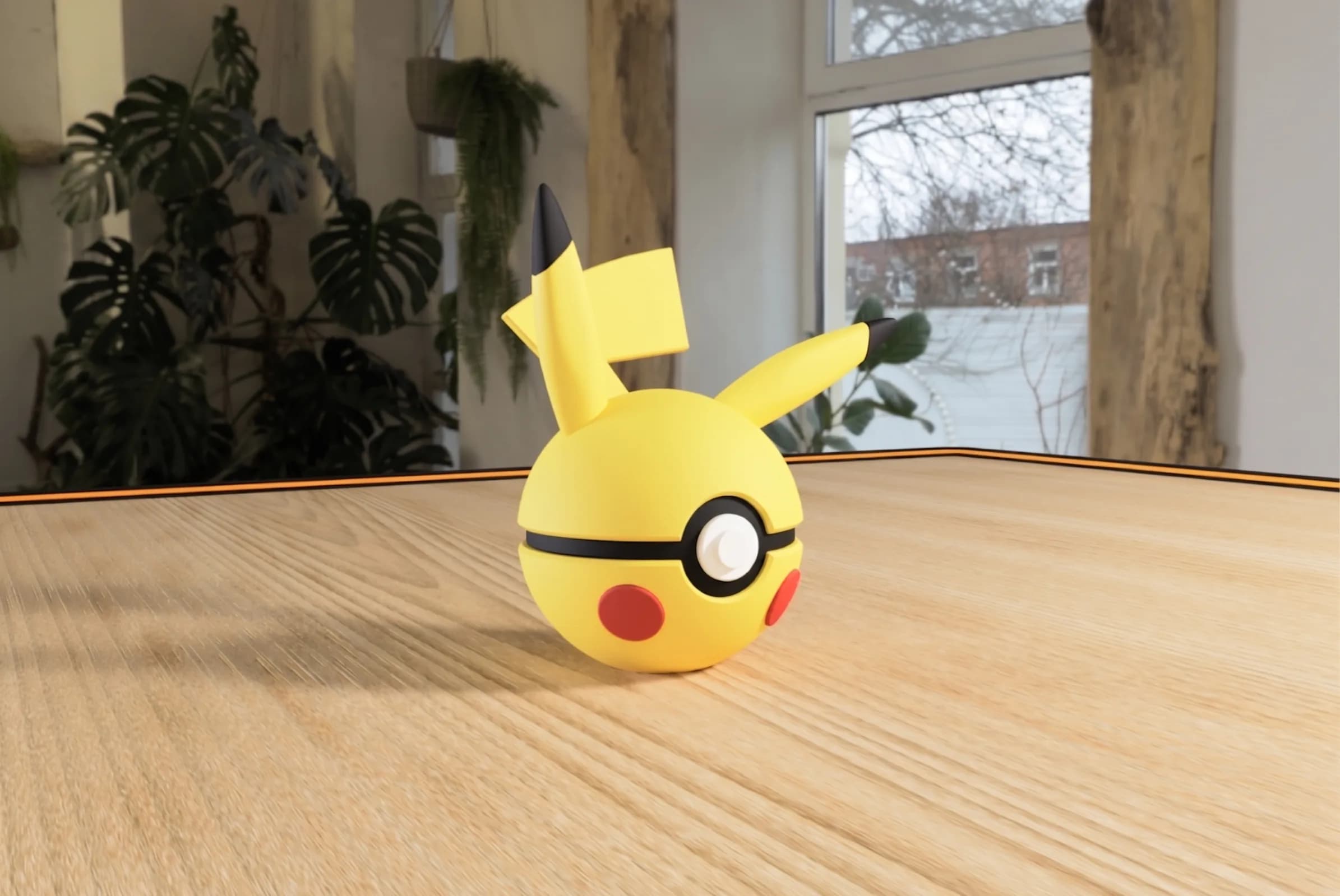 Kapsu-Bola Pikachu #025