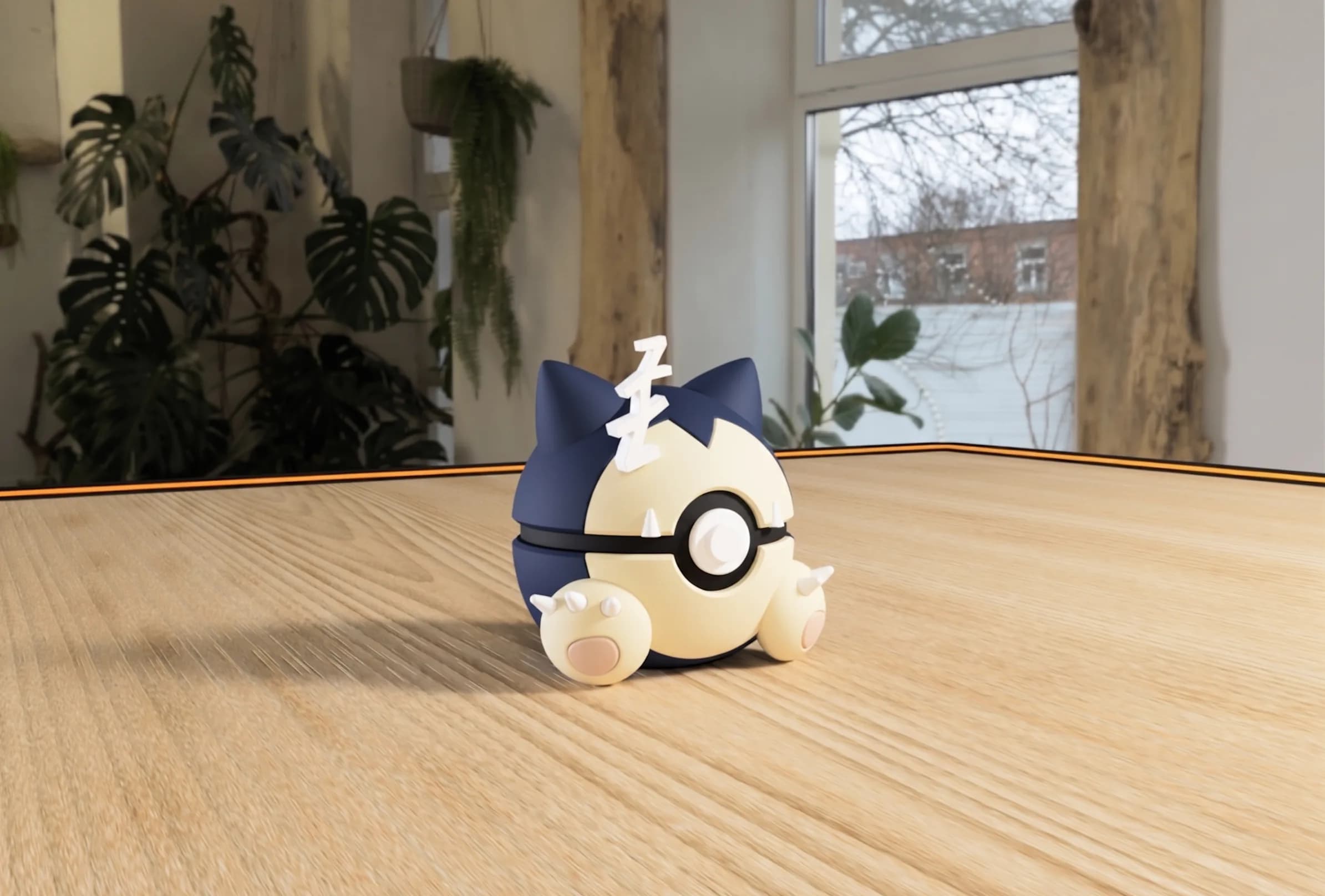 Kapsu-Bola Snorlax #143