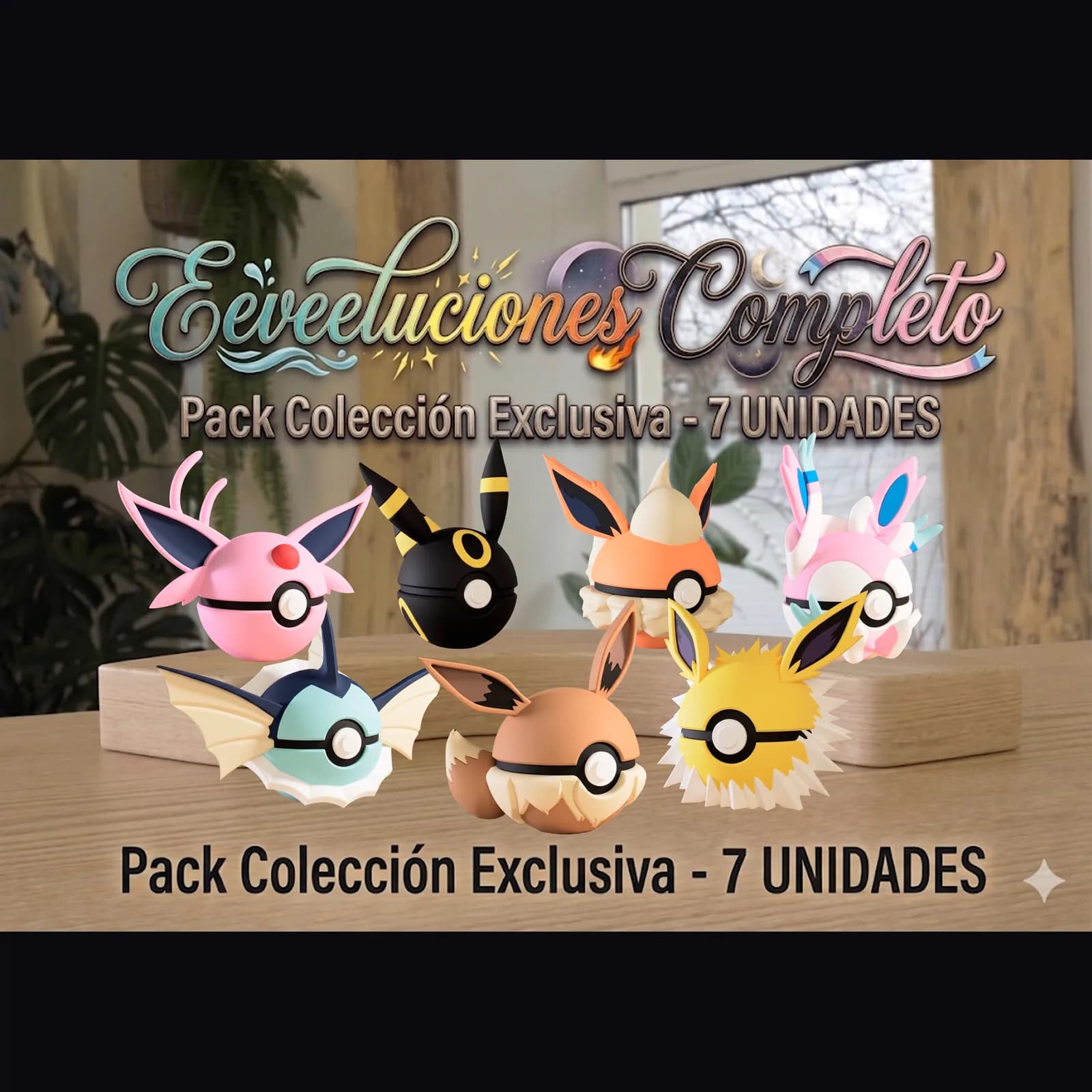 Pack Eeveeluciones Completo