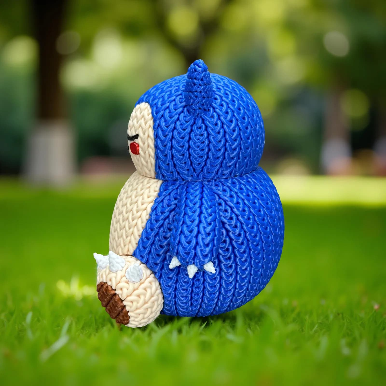 Muñeco Crochet 3D Snorlax - Miniatura 3