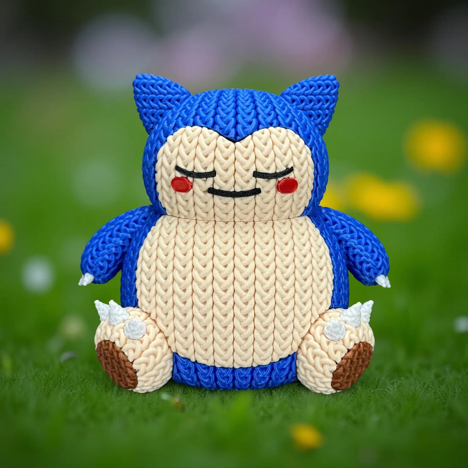 Muñeco Crochet 3D Snorlax - Miniatura 2